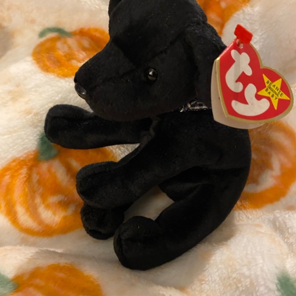 Rare Ty Beanie Baby “Luke”with error Vintage